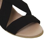 Thumbnail for your product : Office Maiden Wedge Heels - Wide Fit Black Suede