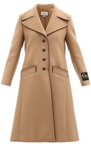 Thumbnail for your product : Gucci Single-breasted Wool-blend Coat - Camel