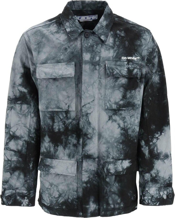 off white tie dye t shirt