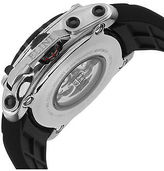 Thumbnail for your product : Elini Barokas 20027-01-BB Men's The General Prime Automatic Black Silicone,