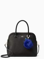 Thumbnail for your product : Kate Spade Peacock pouf keychain