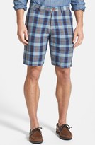 Thumbnail for your product : Tommy Bahama 'Ombré Canyon' Flat Front Linen Blend Shorts
