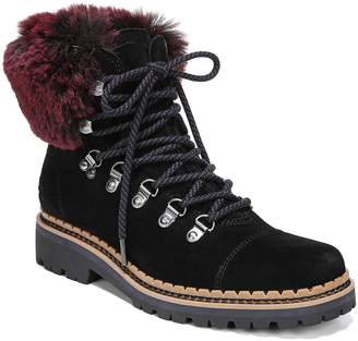 renvy myra faux fur trim suede hiking boots