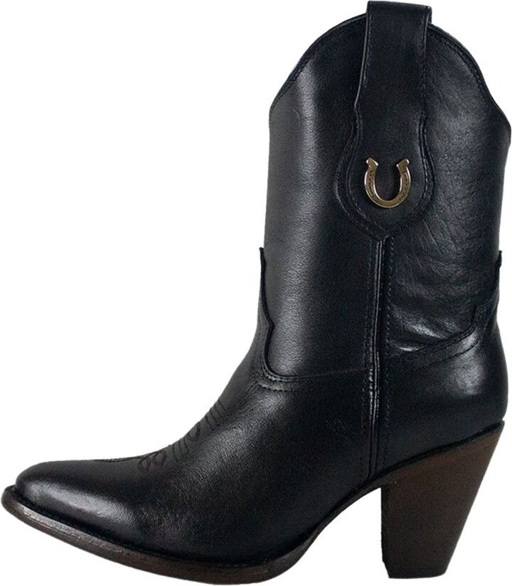 Esquivias Boots Andrea Black Boots ShopStyle