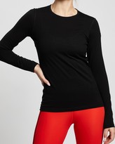 Thumbnail for your product : Icebreaker Women's Black All base Layers - 200 Oasis Ls Crewe - Size XL at The Iconic
