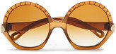 Thumbnail for your product : Chloé Round-frame Acetate Sunglasses