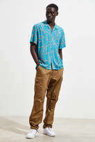 Thumbnail for your product : Urban Outfitters Barbed Wire Rayon Short Sleeve Button-Down Shirt