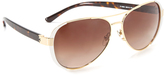 Thumbnail for your product : Tory Burch Aviator Sunglasses