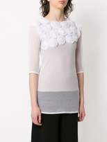 Thumbnail for your product : Gloria Coelho embroidered blouse