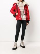 Thumbnail for your product : MONCLER GRENOBLE Arabba shearling-neck puffer jacket