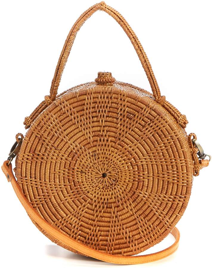 Beachgold Ronnie Straw Circle CrossBody Bag ShopStyle