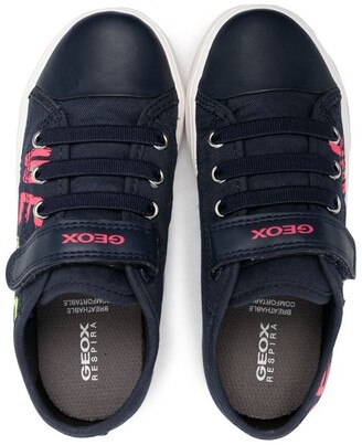 Geox Kids Are Young slogan sneakers - ShopStyle Girls' Shoes