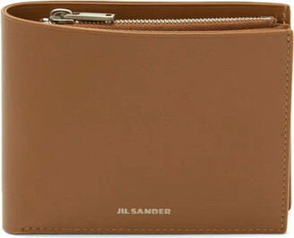 Jil Sander Logo Mini Leather Card Case - ShopStyle