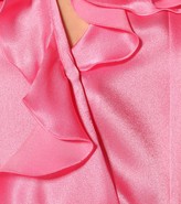 Thumbnail for your product : MSGM Silk-blend satin blouse