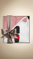 Thumbnail for your product : Burberry Guardsman Three-piece Cotton Gift Set