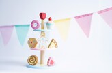 Thumbnail for your product : Le Toy Van Three Tier Cake Stand Play Set