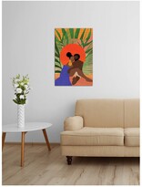 Thumbnail for your product : iCanvas Black Couple By Sagmoon Paper Co. Canvas Wall Art