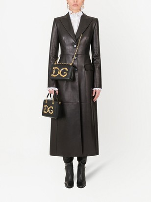 Dolce & Gabbana Peak-Lapel Buttoned Coat