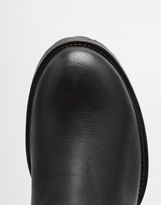 Thumbnail for your product : Carvela Thrash Leather Boots with Faux Shearling Trim