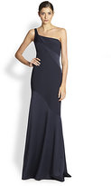 Thumbnail for your product : David Meister One-Shoulder Gown