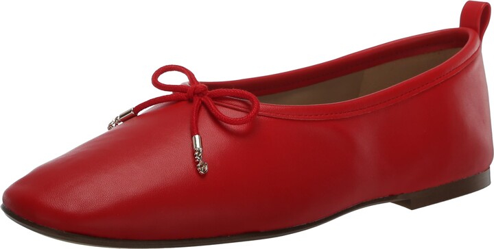 Sam Edelman Ari Ballet Flat Heirloom Red 6.5 Medium