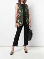 Thumbnail for your product : GCDS Camouflage Print Gilet