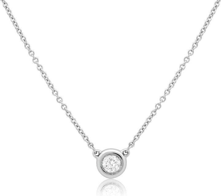 Diana M 14 Kt White Gold, 18\