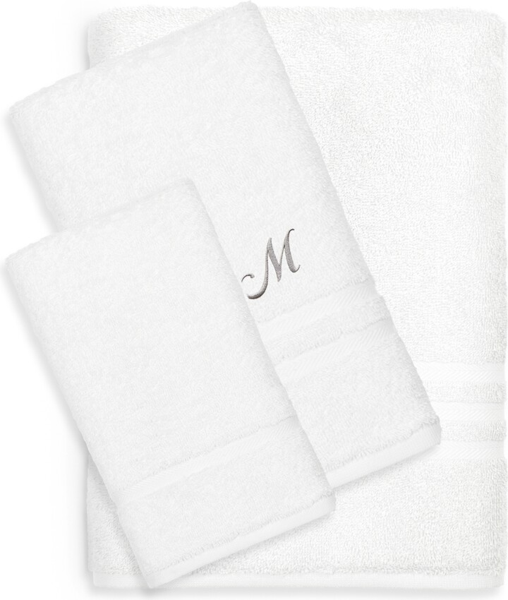 Linum Home Textiles Soft Twist 3 Piece Towel Set White