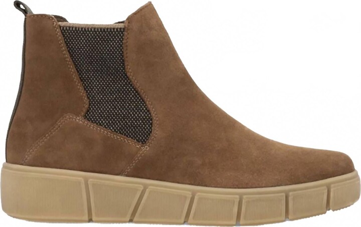 Remonte Women's Leather Boots In Wood/schwarz/braun