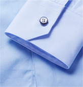 Thumbnail for your product : Lanvin Slim-Fit Contrast-Sleeve Cotton Shirt