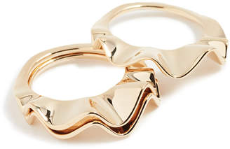 Kate Spade Frilled to Pieces Stackable Rings