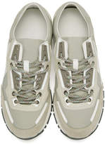 Thumbnail for your product : Lanvin Grey Running Sneakers
