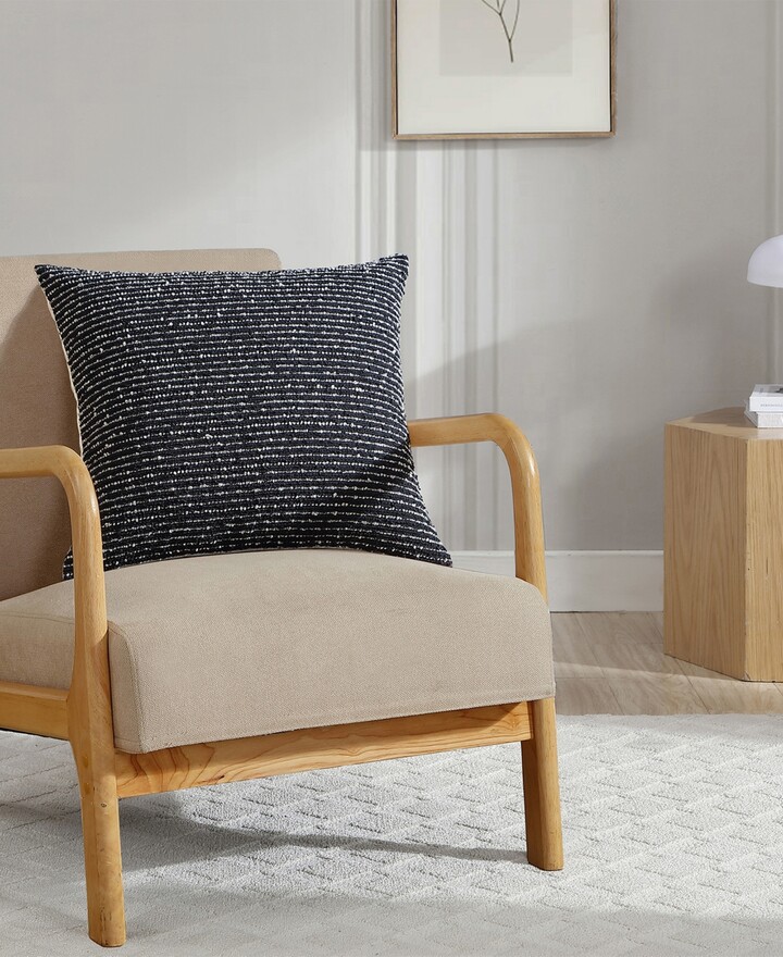 Tahari Home Emmy Horizontal Stripe Decorative Pillow, 20" x 20"