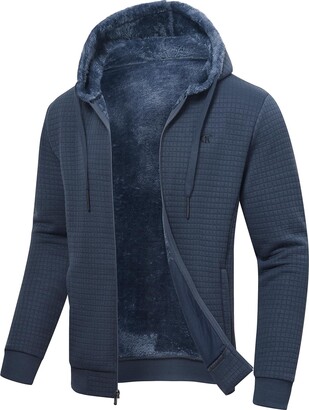  AMDBEL Fleece Lined Sweatshirt Sweatshirts for Men