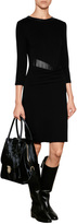 Thumbnail for your product : Steffen Schraut Sheath Dress with Leather Paneling
