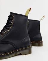 Thumbnail for your product : Dr. Martens faux leather 1460 8-eye boots in black