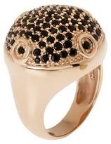 Thumbnail for your product : Bronzo Italia Bold Pave-Set Crystal Ring