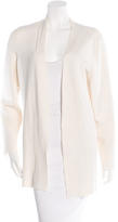 Thumbnail for your product : Akris Open Front Woven Cardigan