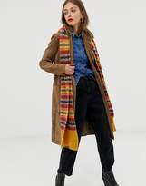 Thumbnail for your product : ASOS Design DESIGN fairisle knit wool mix long scarf