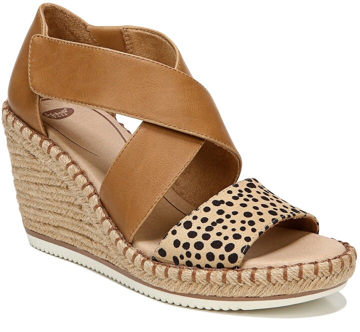 dr scholl's go for it wedge sandal