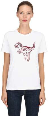 Coach Rexy Embroidered Cotton Jersey T-Shirt