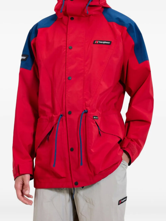 Berghaus Mens Alluvion Layer Hydroshell Shell Jacket Red/Red