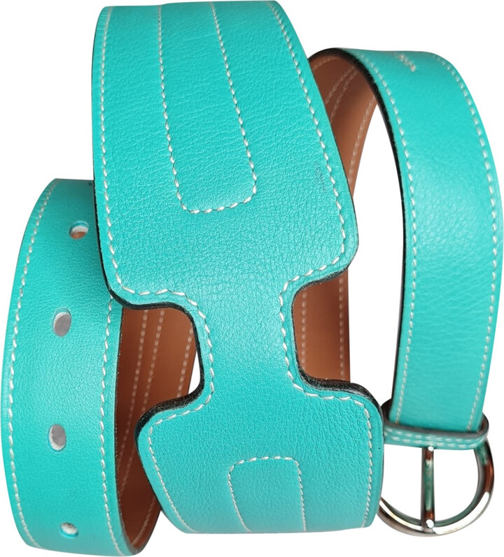 Hermes H leather belt ShopStyle