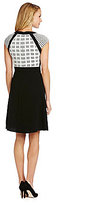 Thumbnail for your product : Antonio Melani Delicia Geometric Lace Dress