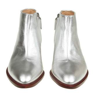 Alexander Wang kori Ankle Boot In Silver Leather