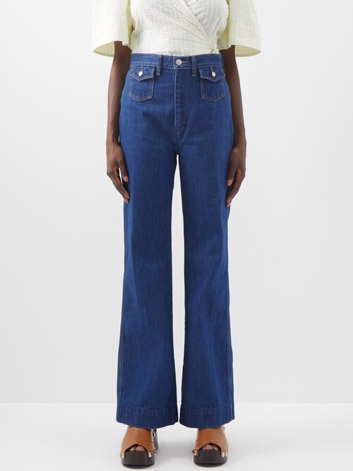 RE/DONE 70s Pocket Wide-leg Jeans - ShopStyle