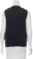 Thumbnail for your product : Yigal Azrouel Sheer Sleeveless Top