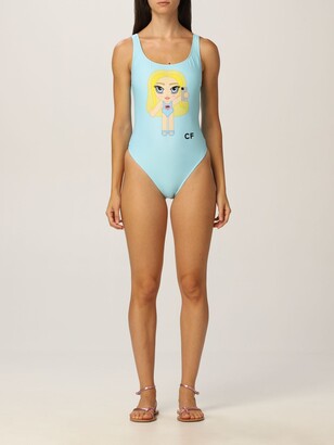 Chiara Ferragni One piece swimsuit CF Mascot - ShopStyle