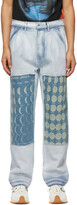 Thumbnail for your product : Loewe Blue Paula's Ibiza Moon Calendar Jeans
