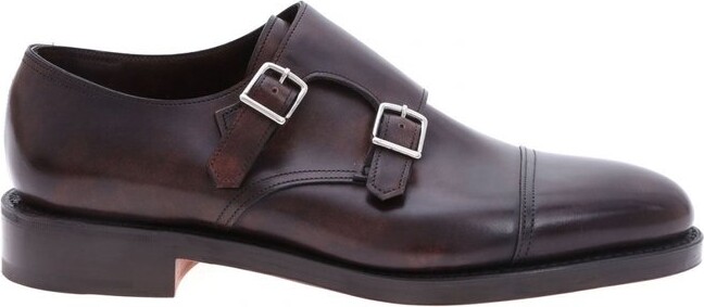 John Lobb William Museum Monk Strap Shoes